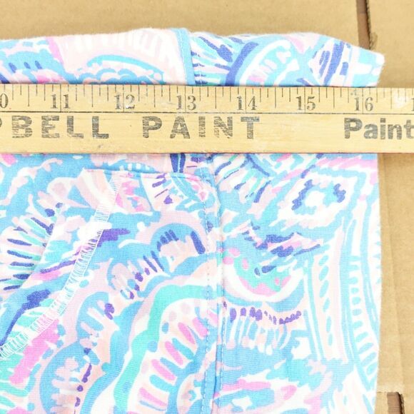 Lilly Pulitzer Leona Full Zip Womens Activewear Jacket SZ XS Sea Shell Tropical - Picture 14 of 15